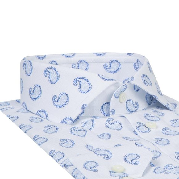 DAMAT Slim Fit Paisley Shirt - Picture 2 of 5